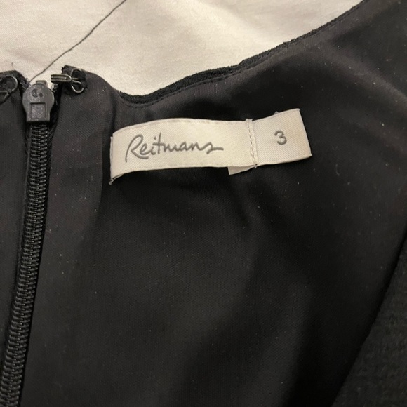 Reitmans Little Black Dress, Size 3 - Picture 3 of 4
